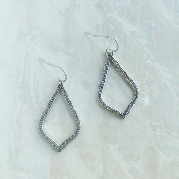 Kendra Scott • Sophia Silver Drop Earrings - Picture 2 of 3